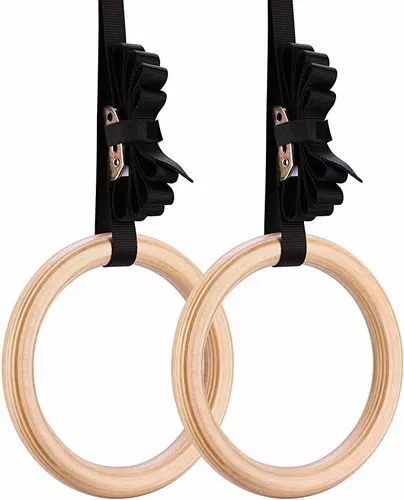 ANILLOS OLÍMPICOS DE MADERA/ CROSSFIT