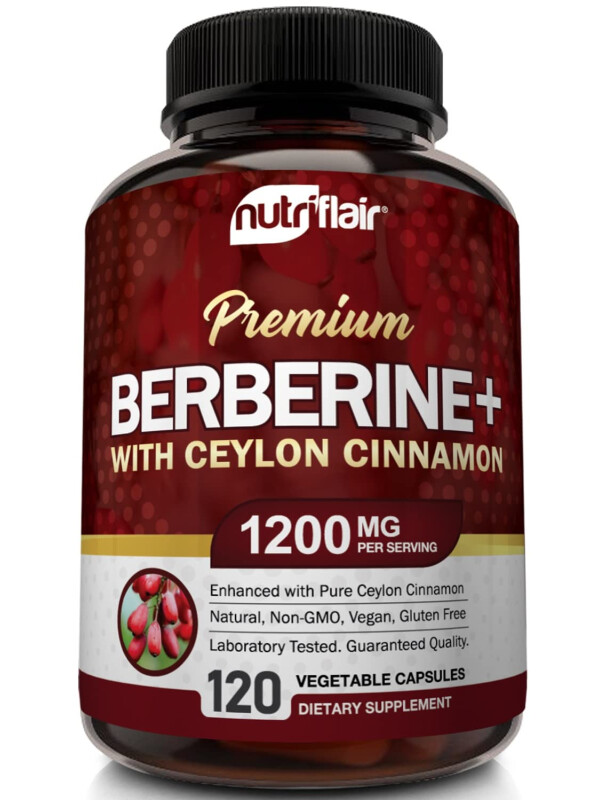Premium Berberine HCL 1200mg - NutriFlair