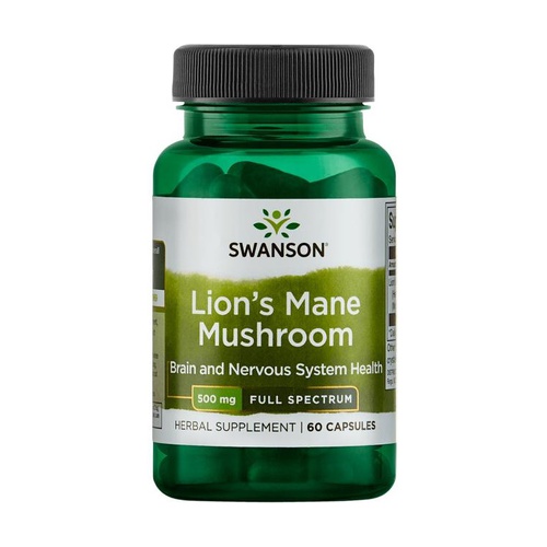 Hongo melena de león de espectro completo, 500 mg