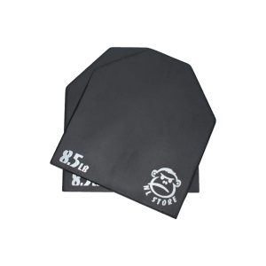Placa De Acero, Peso Para Chaleco Lastrado Unisex, Color Negro 8.5lbs