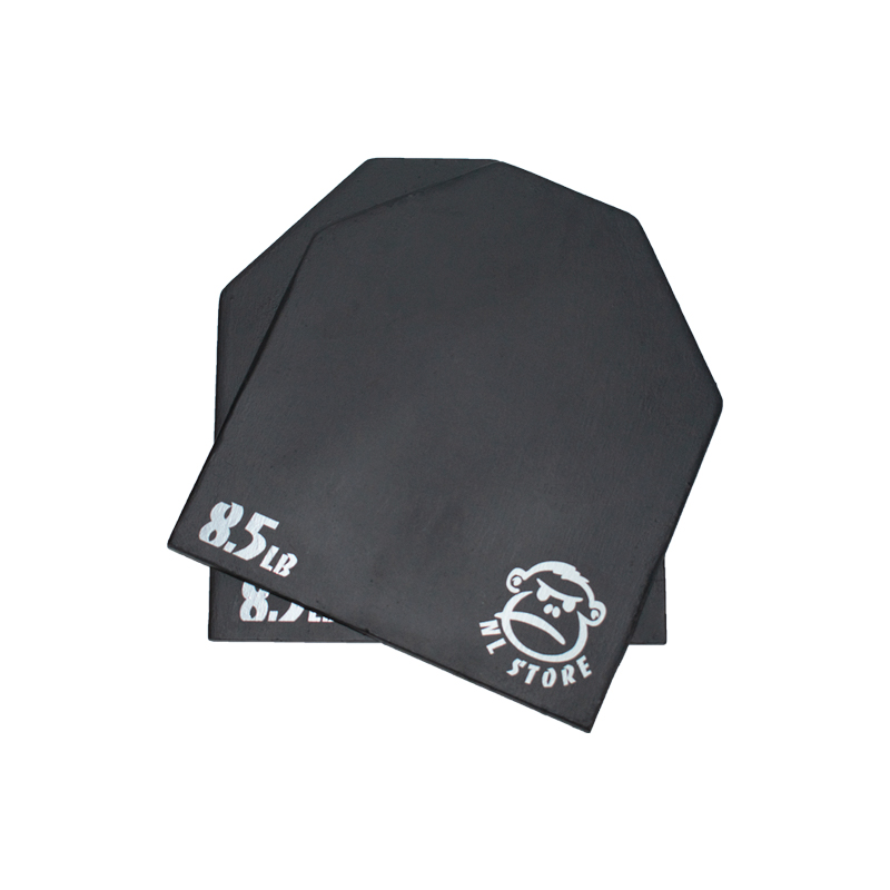 Placa De Acero, Peso Para Chaleco Lastrado Unisex, Color Negro 8.5lbs